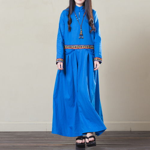 復(fù)古連衣裙 用針織面料打造你的少女心