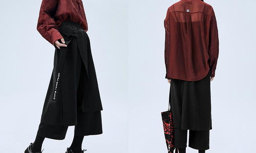 魔道祖師×太平鳥聯(lián)名服飾 連衣裙優(yōu)雅大方，束腳褲酷帥隨性